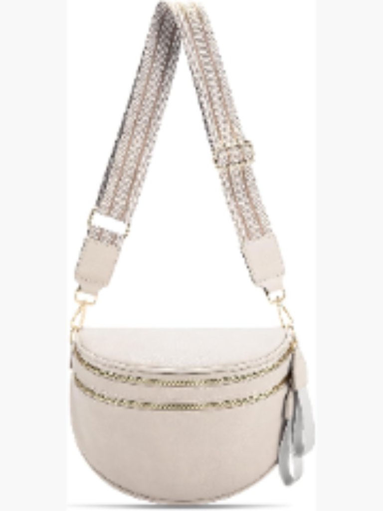 Pu Leather Crossbody Sling Bag For Women Large Capacity Shoulder Purse